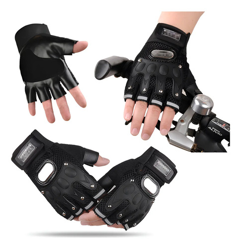 Guante De Bici Auto De Medio Dedo Ruta Ciclismo Montaña | MercadoLibre
