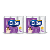 Elite Papel Higienico Doble Hoja Mega 50 Metros 32 Rollos