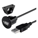 Cabo Usb 2.0 Extensão Veicular/central Multimídia 1m Embutir