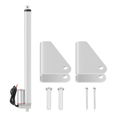 Actuador Lineal Motor Eléctrico 750n Torque 500mm 12v Kit | Meses sin interés