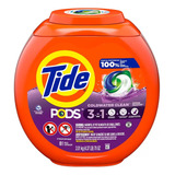 81 Tide Pods Cápsulas Detergente Removedor Manchas Prot Colo