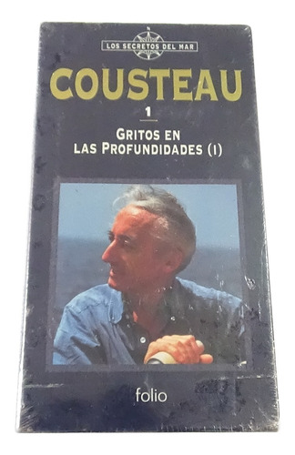 Cousteau Gritos En Las Profundidades Vol. 1 Vhs Nuevo Folio