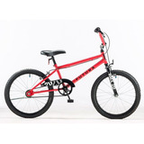 Bicicleta Rodado 20  Futura Bmx Roja