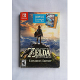 The Legend Of Zelda Breath Of The Wild Explorer's Ed. Usado