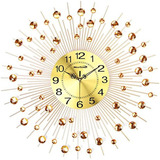 Neotend Reloj De Pared 3d 64pcs Diamantes Reloj Decorativo D