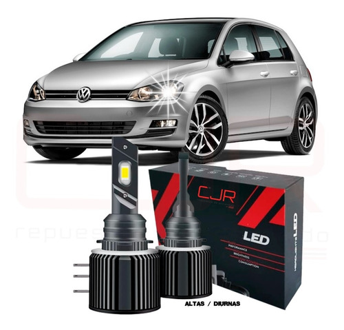 Lampara Cree Led Vw Golf Alta Y Diurna H15 Canbus No Error