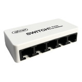 Switch Divisor De Rede Internet 5 Portas Rj45 10/100mbps 