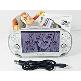 Consola Sony Psvita Fat Oled Edición White 128gb + Juegos