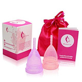 2 Copas Menstruales Silicona Medica Reutilizable Original