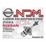 Lampara Alta Baja H4  Nissan Versa 14-  1.6 Iny 16v  906f 