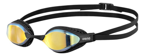 Goggles De Competencia Arena Airspeed Mirror Color Naranja - Negro