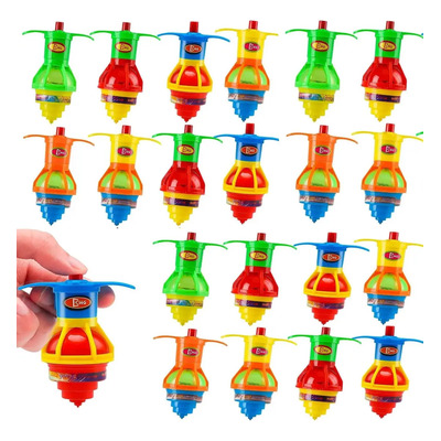 Trompos Luces LED 30 Piezas WeiHeng Multicolor Para Niños | Meses sin interés