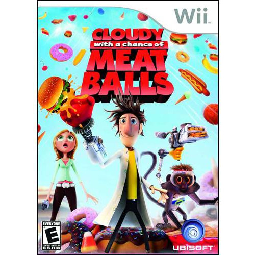 Jogo Lacrado Cloudy With A Chance Of Meatballs Nintendo Wii