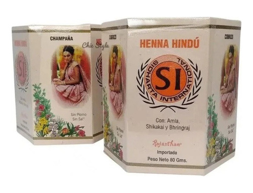 Tinte Henna Hindu - g a $306