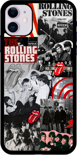 Funda Para Celular Diseño Banda Rock Rolling Stones Collage