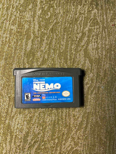 Juego Gameboy Advance Buscando A Nemo (usado, Buen Estado)