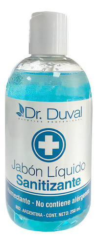 Jabón Líquido Sanitizante X250 Ml Dr.duval