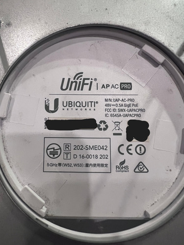 Ubiquiti Networks Unifi Ac Pro Ap Uap-ac-pro Br Color Blanco