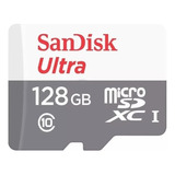 Cartão De Memória Micro Sd Sandisk 170mb/s 128gb + Adaptador