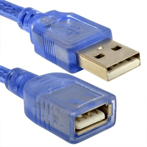 Cable Usb 2.0 Extensión 3mts Usb Macho A Hembra Alta Calidad