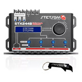 Processador De Audio Stetsom Stx2448 Digital 4 Canais