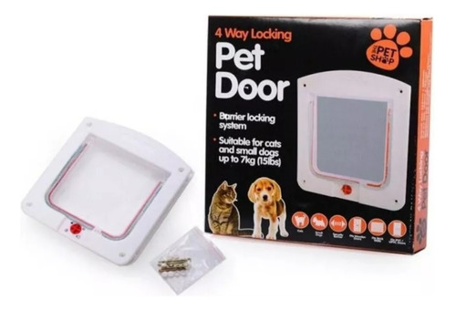 Puerta Para Mascota Perro Y Gato Patio