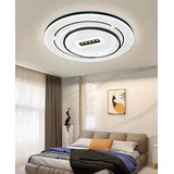 Lampara Techo Diseño Circular Led Luz Fria Y Calida 60 Cm