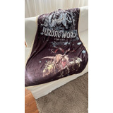 Jurassic World - Manta Polar Con Flecos Para Sillon