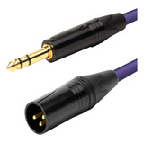 Cable De Microfono Xlr 6.35 Plung Macho A Hembra Mw23-03-008