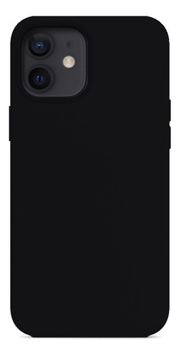 Capa Capinha Silicone Aveludada  Para iPhone 12