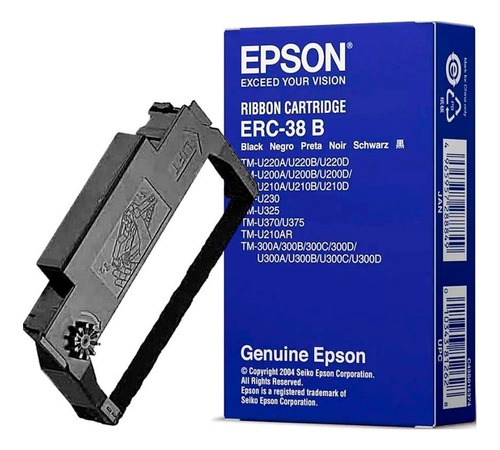 Cinta Original Erc-38b Para Epson Tm-u200 U220 U230 Tm-u300 