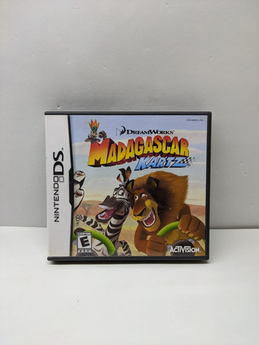 Jogo Madagascar Kartz Ds Original Nintendo Ds