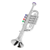 Saxofón De Juguete Con Trompeta Para Niños Pequeños, 3 Tecla