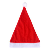 5 Gorros De Navidad Santa Rojo Sombrero Navideños Posada