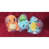 Peluche Pokemon Go Videojuego Violeta Charmander Squirtle