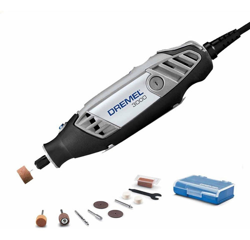 Mototool 3000 120v + 10 Accesorios Dremel 3000pa Frecuencia 50 Hz/60 Hz Potencia 120 W 127v