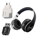 Auriculares Inalámbricos+ Transmisor Bt+ Cargador 2 Puertos9