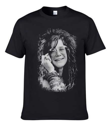 Playera Janis Joplin, 100% Algodón 02