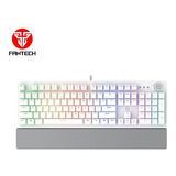 Teclado Gamer Mecánico Fantech Max Power Mk853, Rgb. Color Del Teclado Blanco