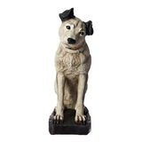 Diseño Toscano Nipper Rca Perro Estatua