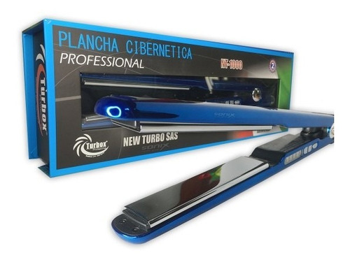 Plancha De Cabello Profesional Turbox Nt1000 Titanio 450°f