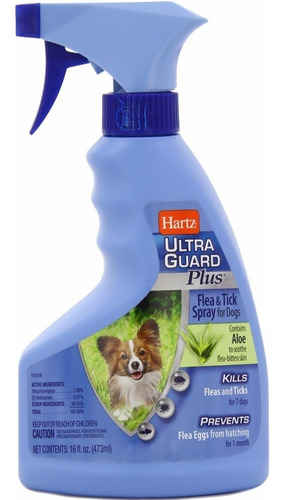 Hartz Antipulgas En Spray Perro Contra Pulgas Y Garrapatas