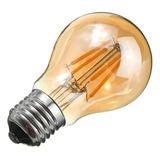 Ampolleta Led A60 Vintage Filamento 8w E27 2700k Ambar 