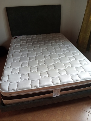 Cama Doble Con Colchón 