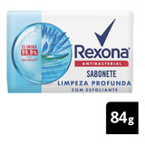 Sabonete Antibacterial Limpeza Profunda Rexona Cartucho- 84g