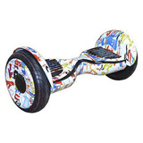 10 Polegadas Hoverboard Electrico Bateria Skate Grafiti