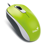 Mouse Genius  Dx-110 Usb Verde-primavera