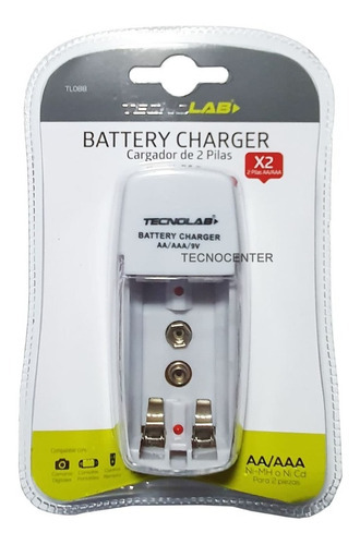 Cargador Pilas Aa Aaa  9v Tecnolab / Tecnocenter