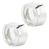 1 Par De Lentes Led Para Faros Delanteros, 12 V, 5 W, Luz Br