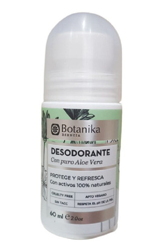 Desodorante De Aloe Vera Natural - Botanika Roll On